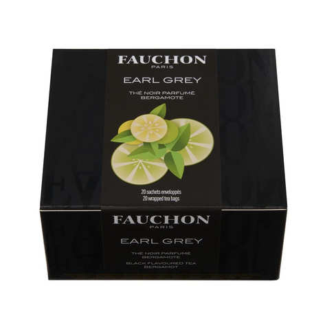 Saquinhos de chá Earl Grey Fauchon