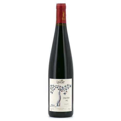 Vinho branco 'Pinot Noir' da Alsácia - Orgânico e sem adição de sulfitos.