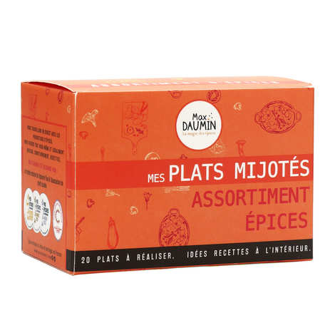 Conjunto de especiarias em berlingot - Meus pratos cozidos (caixa com 20 vagens)