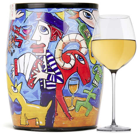Puech Haut Le Benjamin em Bib Art Vinho Branco - Caroline Cavalier