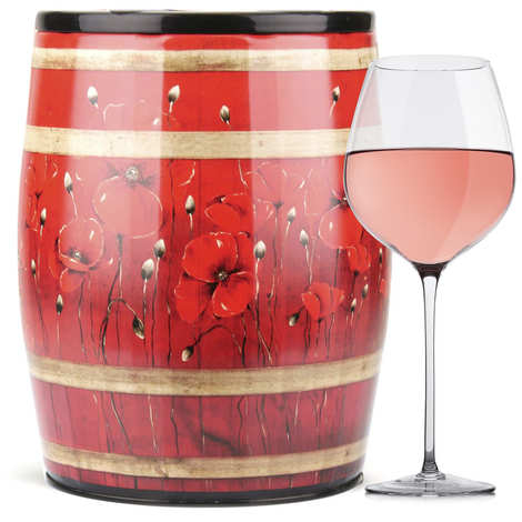 Puech Haut Le Benjamin em um Bib Art Vinho Rosé - Kaszak