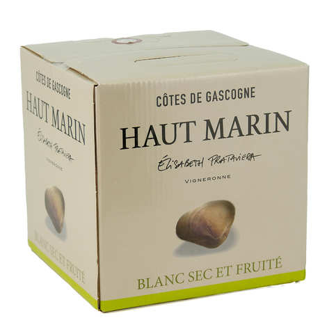 Haut Marin Branco em Bag In Box - Vinho branco Côtes de Gascogne