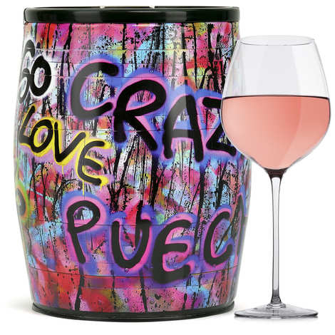Puech Haut Le Benjamin em um Bib Art Vinho Rosé - Nicolas Perrot
