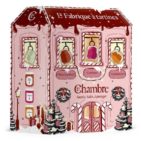 Calendário do Advento com 24 Doces La Chambre - The Toast Factory (Um calendário)