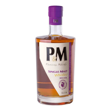 Whisky P&M Single Malt Red Oak da Córsega 42%