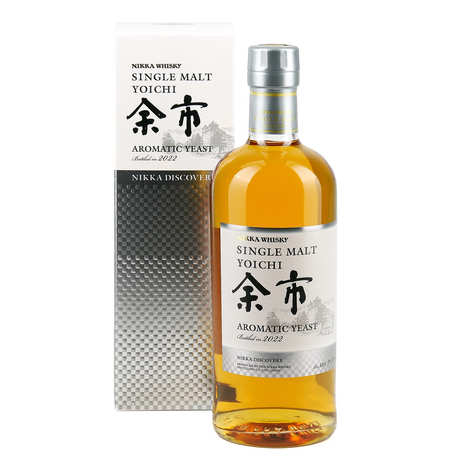 Uísque japonês Yoichi Discovery com levedura aromática 48%