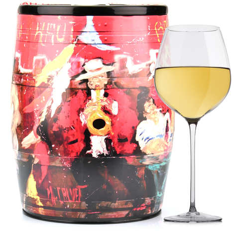 Bib'Art Michel Calvet vinho branco Le Benjamin de Puech Haut