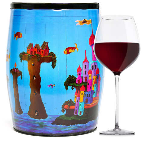 Bib'Art Françoise Leblond vinho tinto Le Benjamin de Puech Haut
