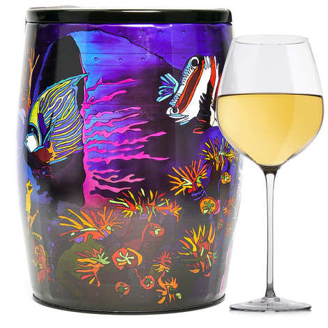 Bib'Art Florence Tedeschi vinho branco Le Benjamin de Puech Haut