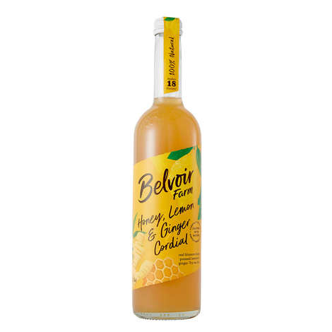 Xarope Belvoir de Mel, Limão e Gengibre - Mel, Limão e Gengibre (frasco de 500ml)