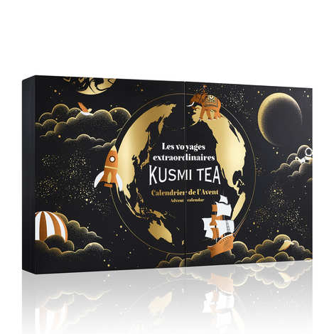 Calendário do Advento de Chá Orgânico Kusmi Tea