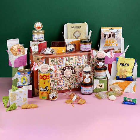Calendário do Advento Gourmet "Uma Volta ao Mundo dos Sabores" (O calendário gourmet)