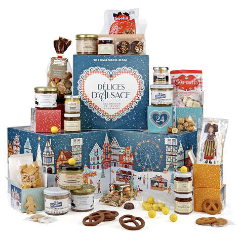 Calendário do Advento Delices d'Alsace (O calendário gourmet)