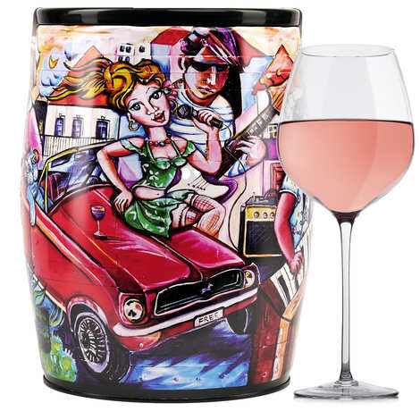 Vinho rosé Bib'Art Ossikian Le Benjamin de Puech Haut