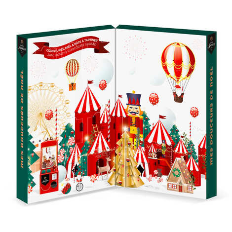 Calendário do Advento de Geleias e Pastas Andresy (O calendário)