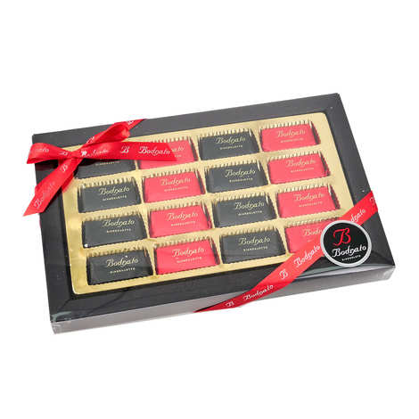 Caixa de chocolates italianos Gianduiotti