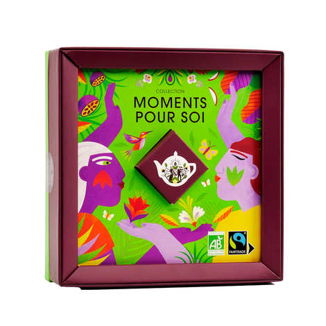 Kit Moments for Yourself com 32 sachês de chás e infusões orgânicas - 4 misturas (Caixa com 32 sachês de 58g)