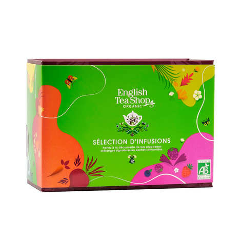 Caixa de infusão orgânica Prism com 12 sachês - 6 misturas (Caixa com 12 sachês (24g))
