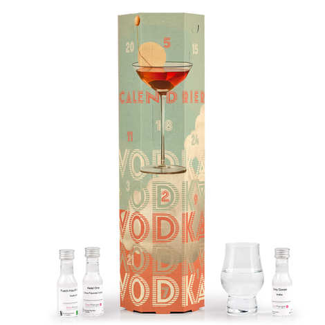 Calendário do Advento de Vodka Premium