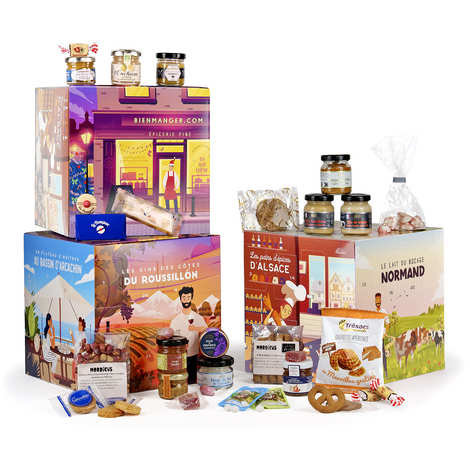Calendário do Advento Vegetariano do Tour de France (O calendário gourmet)