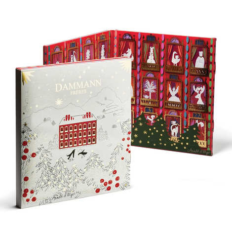Calendário do Advento Dammann Teas x Arnold d'Alger (calendário com 25 sachês)