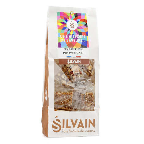 Pacote com uma variedade de nougats da tradição provençal (200g)