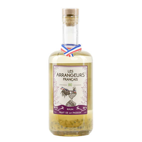 Rum orgânico aromatizado com maracujá 32% (garrafa de 70cl)